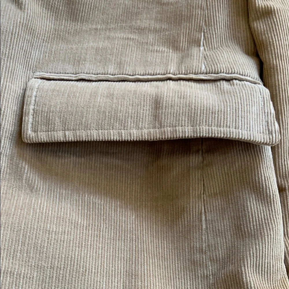 Vintage John Peel Tan Corduroy Sport Coat Blazer 44L Men’s Classic Preppy